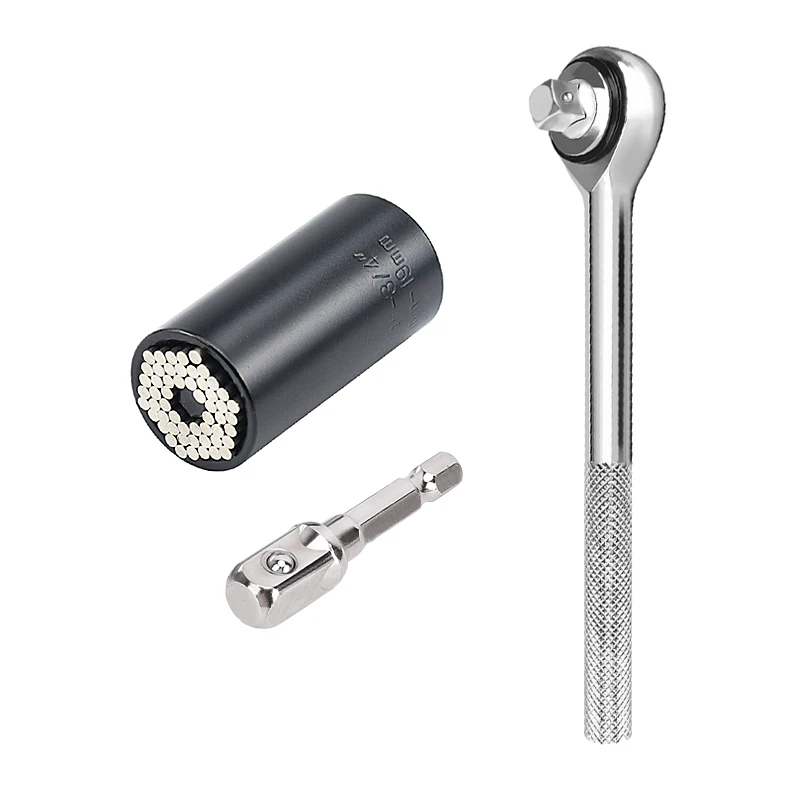 Universal Torque Wrench Head Set with Socket & Adapter 9 Universal Torque Wrench Head Set with Socket & Adapter - Image 9
