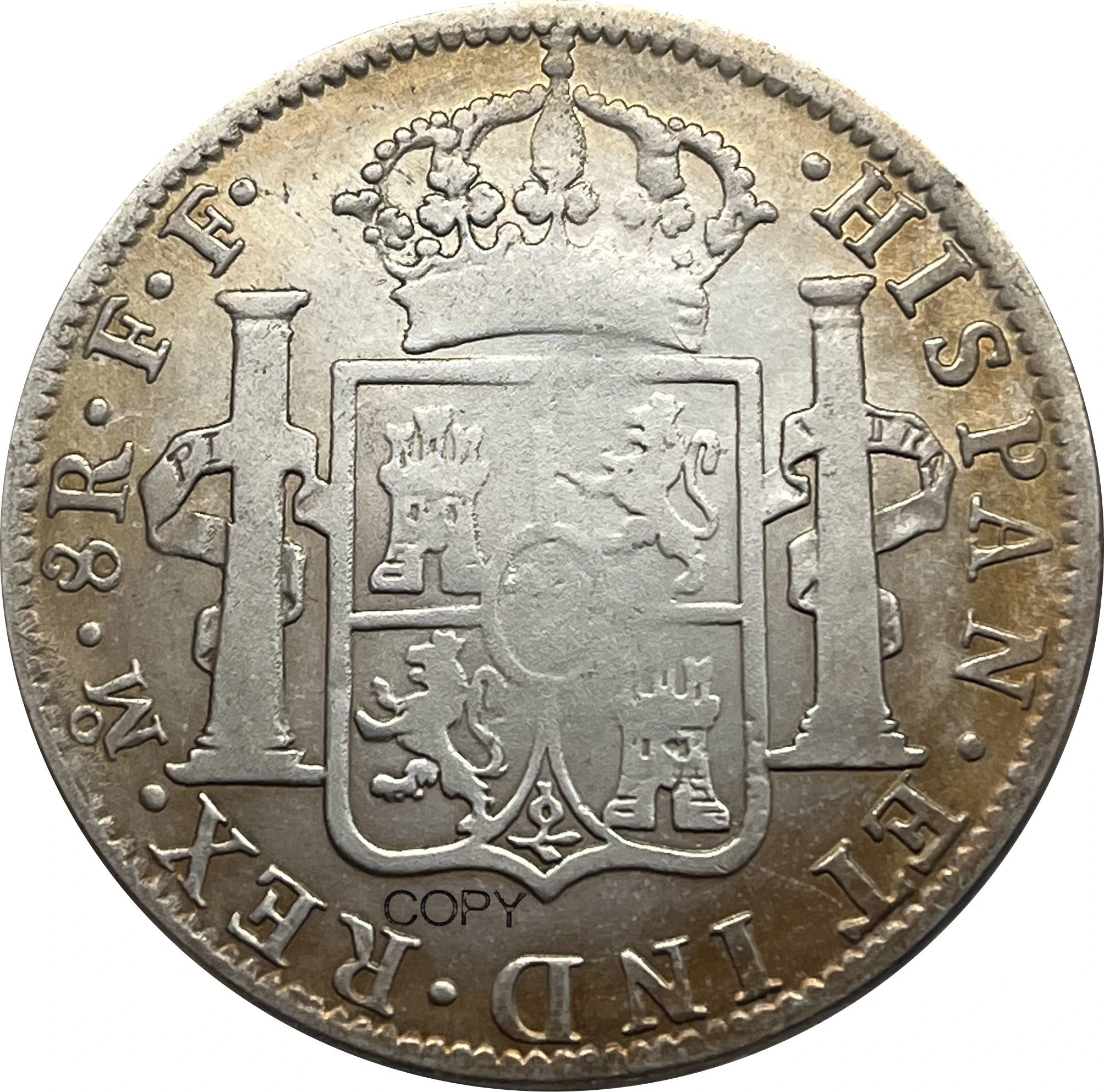 1778 Carlos III Vintage Coin Replica 2 1778 Carlos III Vintage Coin Replica - Image 2