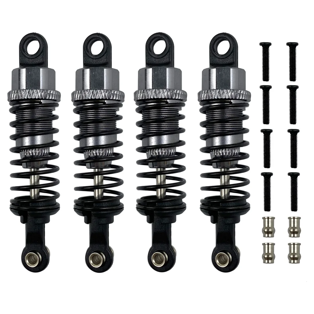 RC Car Metal Shock Absorbers Set for Wltoys 1/18 7 RC Car Metal Shock Absorbers Set for Wltoys 1/18 - Image 7