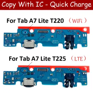 Samsung Tab A7 Lite USB Charging Port Board