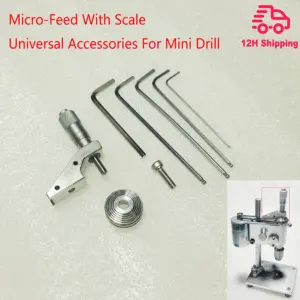 Micro-Feed System for Mini Drill Precise Adjustment