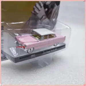 Pink 1955 Cadillac Fleetwood Diecast Model 9 S749c1170b956466ca07d3423c7df703d5