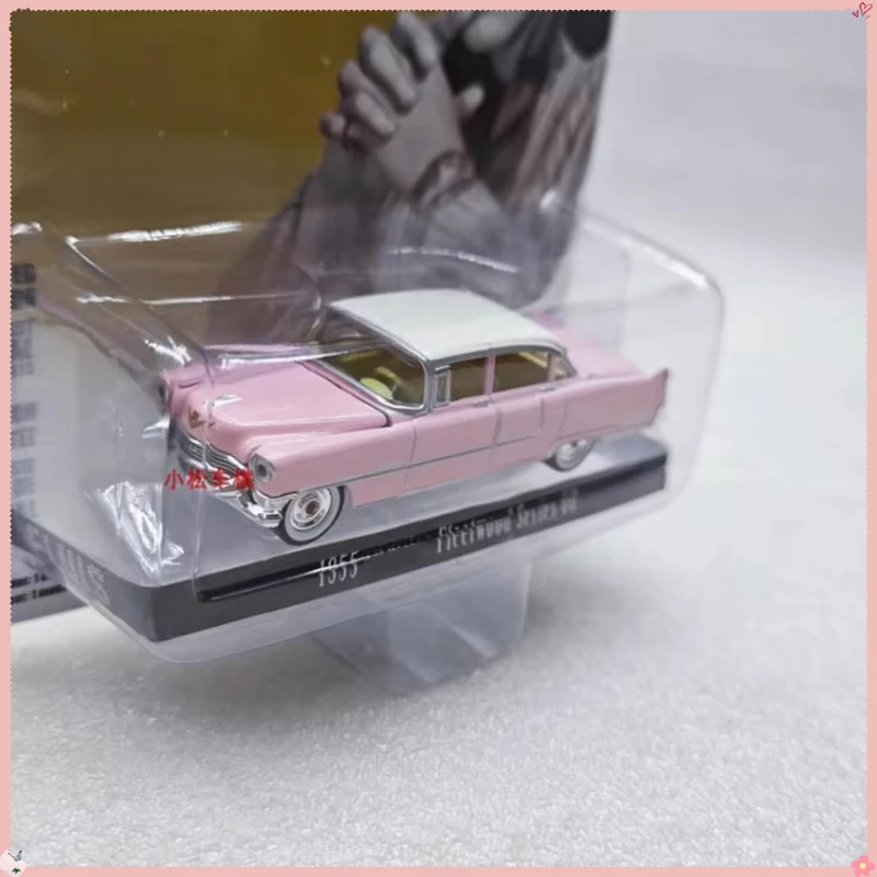 Pink 1955 Cadillac Fleetwood Diecast Model 2 Pink 1955 Cadillac Fleetwood Diecast Model - Image 2