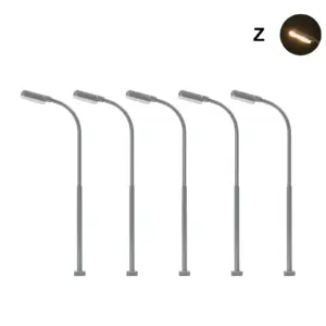 Set of 5 LED Model Street Lamps for HO-Z Scales 18 S74c6055d6178416089cea993cc7758e7K