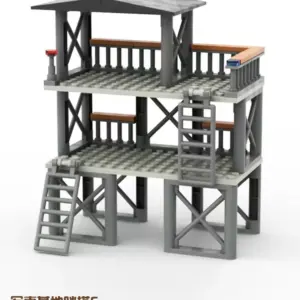 WW2 Military Base Watchtower Construction Set 19 S74d6c3bc8c554cffaf231113d0ea8efcd 3