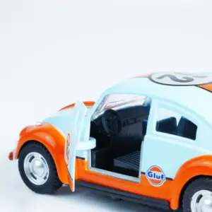 Vintage 1:36 Scale Beetle Die-Cast Model Car 10 S74dd1804bb5f452bbb45a216e571e764y