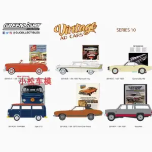 Vintage Ad Cars Series 10 Diecast Model 1/64 Scale 8 S74e338c07159473d9178592058bf08c33