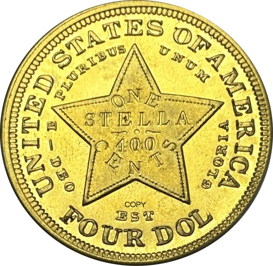 Vintage 1880 US Replica Coin Collectible 2 Vintage 1880 US Replica Coin Collectible - Image 2