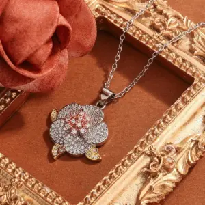 Elegant Silver Pendant Necklace for Women 8 S74e76b935e7946ef93bff859d853a0dbP