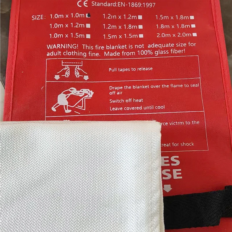1M Fire Blanket for Emergency Safety 3 1M Fire Blanket for Emergency Safety - Image 3