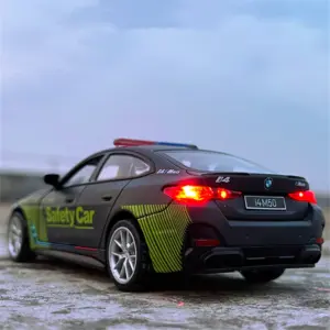BMW I4 M50 Police Model 1:32 Diecast Collectible 13 S74fe1c8c36364b75a0516393ea5e9812f