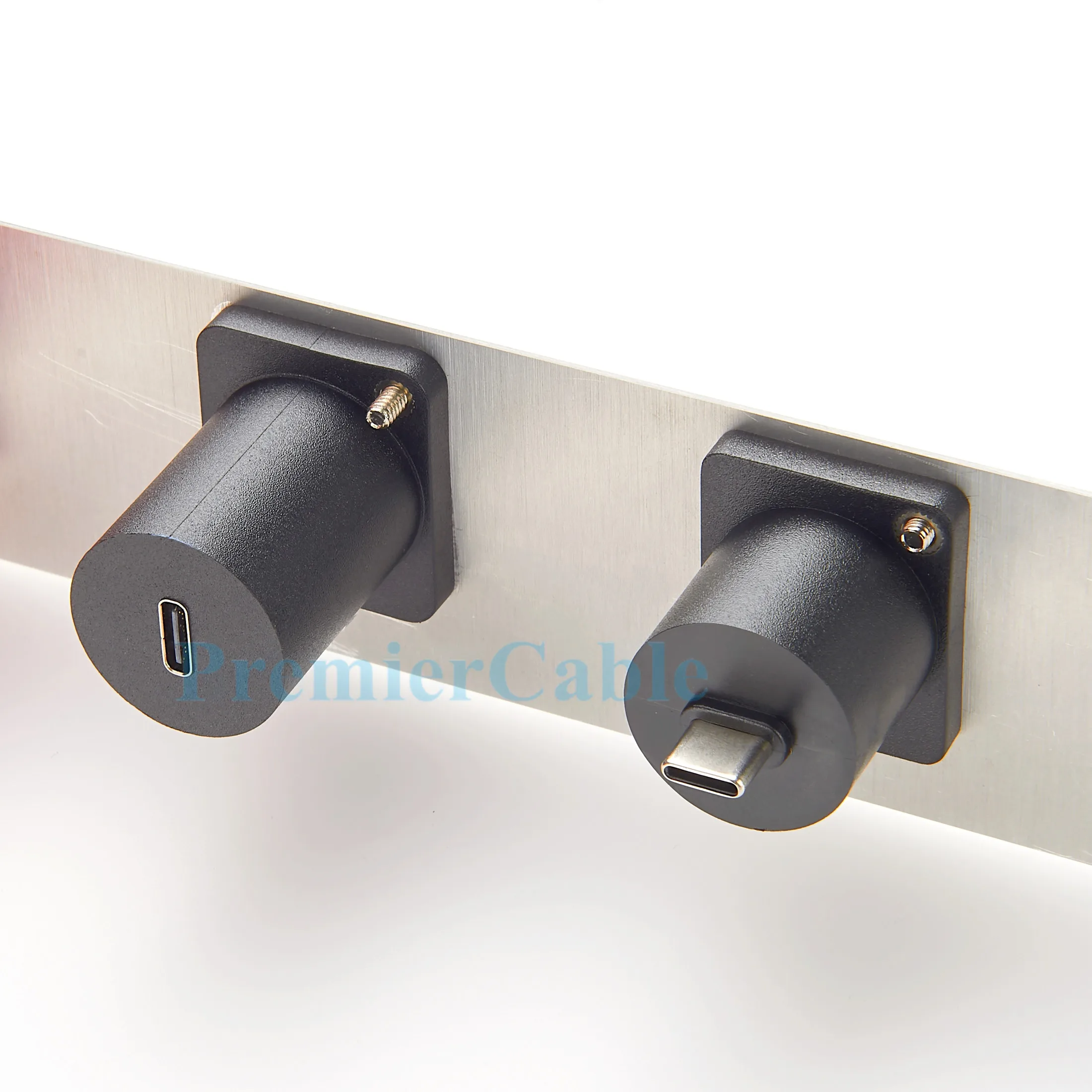 Durable USB C Panel Mount Adapter 10Gbps 2 Durable USB C Panel Mount Adapter 10Gbps - Image 2