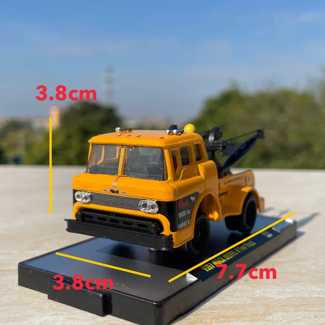 1957 Mack Tow Truck Diecast Model for Display 2 1957 Mack Tow Truck Diecast Model for Display - Image 2