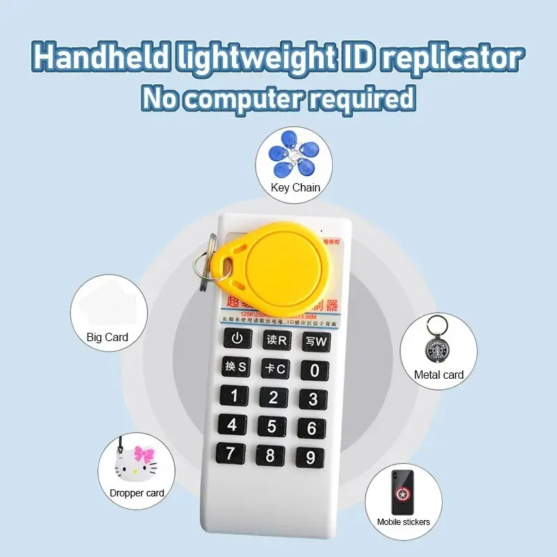 Handheld RFID & NFC Card Copier 125kHz-13.56MHz 2 Handheld RFID & NFC Card Copier 125kHz-13.56MHz - Image 2