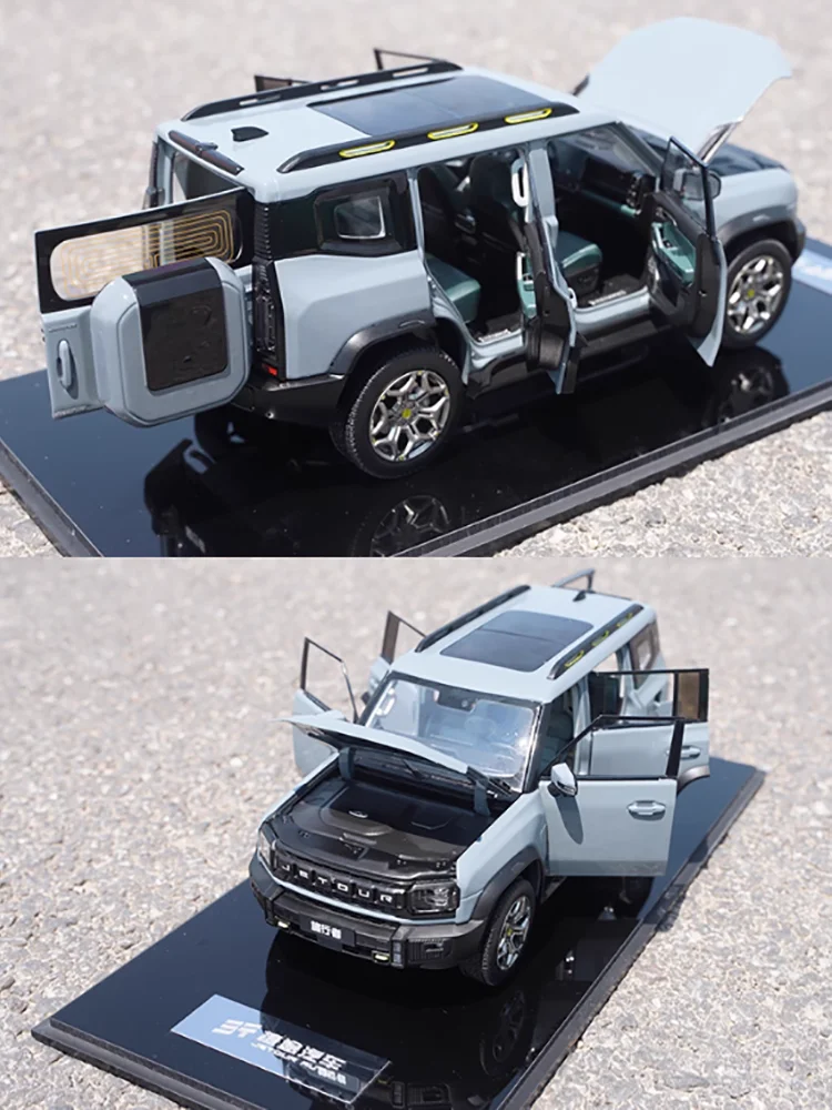 1:18 Blue JETOUR Traveler SUV Model 4 1:18 Blue JETOUR Traveler SUV Model - Image 4