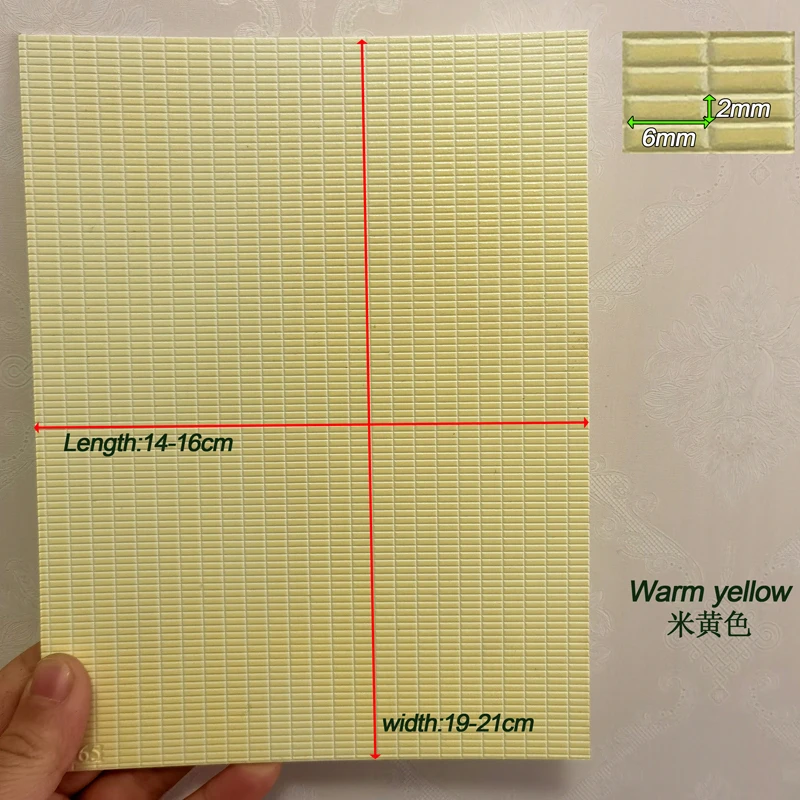 Dark Green Textured PVC Sheets for Models 6 Dark Green Textured PVC Sheets for Models - Image 6