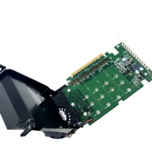 Dell Ultra SSD PCIe x4 Adapter Card for M.2 NVMe SSDs 8 S7552f8f94ebe430b8c53f8adda22d05fT