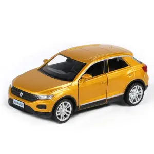 Vibrant Yellow 1:36 Diecast Miniature Car 9 S757dac493fba447d89fc4ebe5791be99a