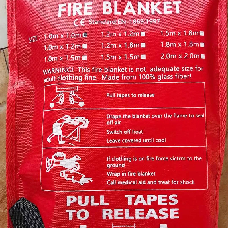 1M Fire Blanket for Emergency Safety 4 1M Fire Blanket for Emergency Safety - Image 4
