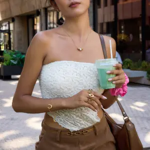 Gold Bead Necklace with Colorful Pendant 10 S759cfe6965d6489ab569914430f1e369Z