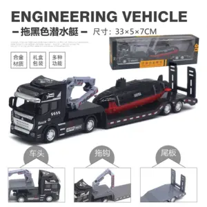 1:50 Scale Military Flatbed Transport Model Set 19 S75ae7a1dbd18404c8cb2e721a120726c3