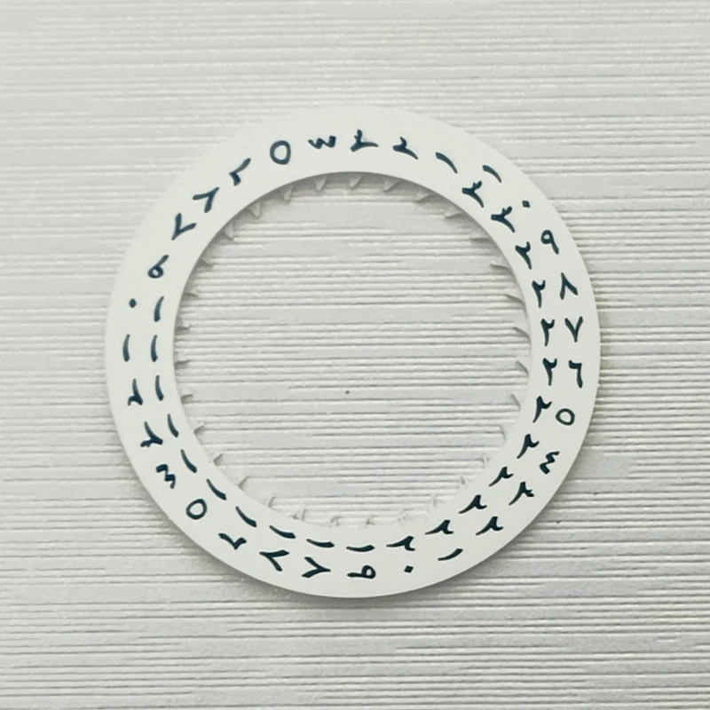 White Date and Week Wheel for NH35/36 Movements 4 White Date and Week Wheel for NH35/36 Movements - Image 4