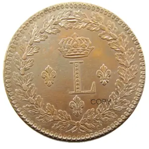 1815 French Decime Brass Coin Replica 4 S75e2740b55524d84a1f1c9f6791b493fH