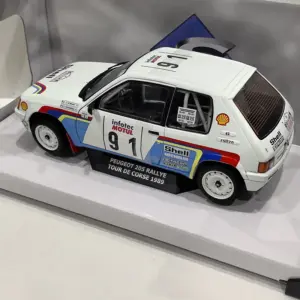 1989 Peugeot 205 Rallye Diecast Model 1:18 Scale 9 S75e421e7f0d54ea88fdad0a1b9d4974cU