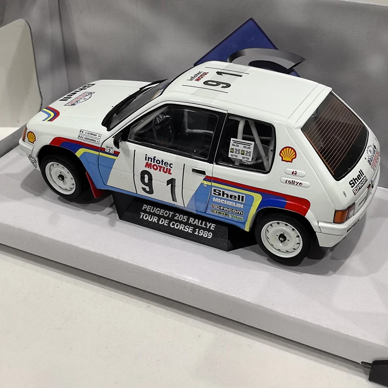 1989 Peugeot 205 Rallye Diecast Model 1:18 Scale 4 1989 Peugeot 205 Rallye Diecast Model 1:18 Scale - Image 4