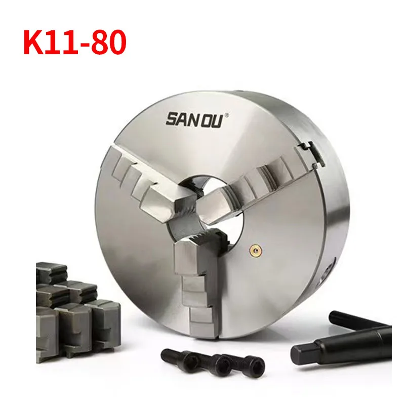 Precision Metalworking Lathe Chuck K11-80 & K12-80 7 Precision Metalworking Lathe Chuck K11-80 & K12-80 - Image 7