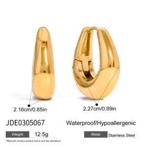 Gold Skeleton Hoop Earrings for Women 15 S75fc9a0eddce43e389a29e4f9487490dn