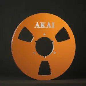 10-Inch Black Aluminum Tape Reel for Reels 8 S75fe73c70a8f4892b18a4dd476eeb747t