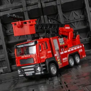 1/50 Scale Diecast Fire Truck Model 15 S7618205e21e34a5f9b8962be265d9c97l
