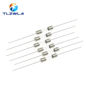 10-Pack 5x20mm Glass Fuses for Automotive Circuits