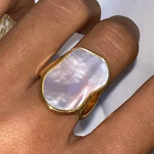 Stainless Steel Shell Cocktail Ring for Women 8 S764091a3dae14fc7b3df2972309b280dA