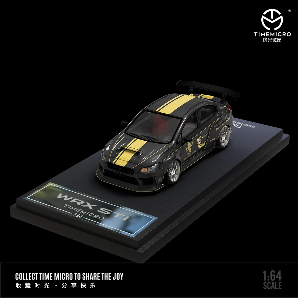 TimeMicro WRX STI JPS 1:64 Diecast Model 2 TimeMicro WRX STI JPS 1:64 Diecast Model - Image 2