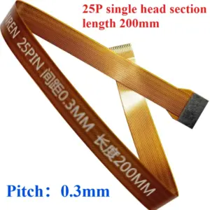 Orange Flat Test Cable for Electronic Testing 18 S764ec19f8999431eba393eb63f5c3604e