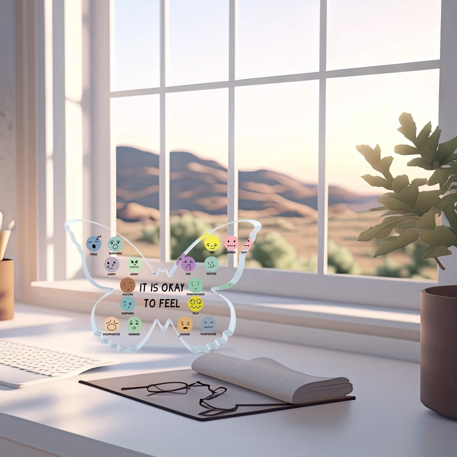 Colorful Emoji Butterfly Decor for Classrooms 3 Colorful Emoji Butterfly Decor for Classrooms - Image 3