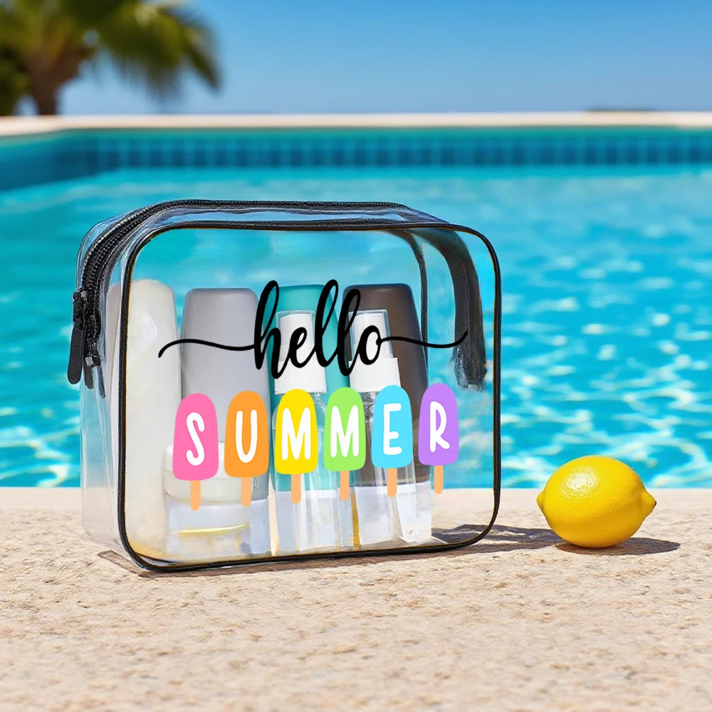 Waterproof PVC Summer Handbag in 3 Sizes 3 Waterproof PVC Summer Handbag in 3 Sizes - Image 3