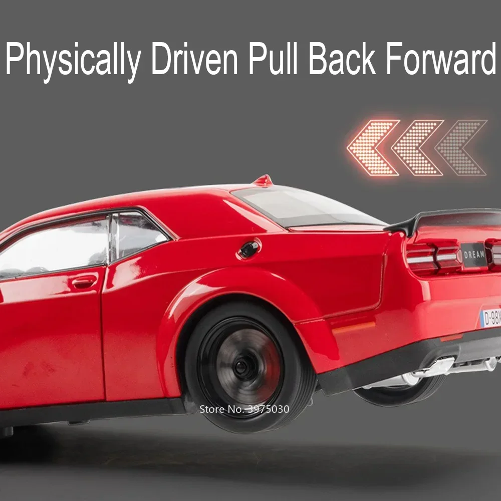 1/24 Scale Dodge Challenger SRT Hellcat Model 5 1/24 Scale Dodge Challenger SRT Hellcat Model - Image 5