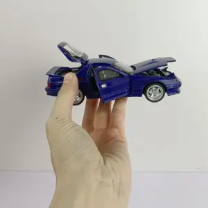 Vibrant Yellow Mazda RX-7 1:32 Diecast Model 15 S766cf637c01240f49e2c8cdea90ba8efT