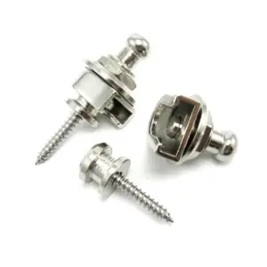 Durable Guitar Strap Lock Set with Steel Locks 14 S7694eec097604f639570a50531bcb4acY