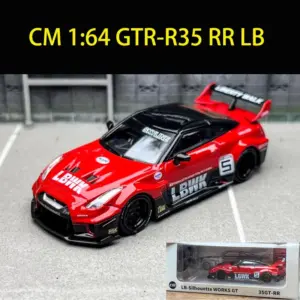 Diecast Nissan Skyline GTR-R35 RR Model 1:64 14 S7699df32ccc74977a2f608b2998543a6m