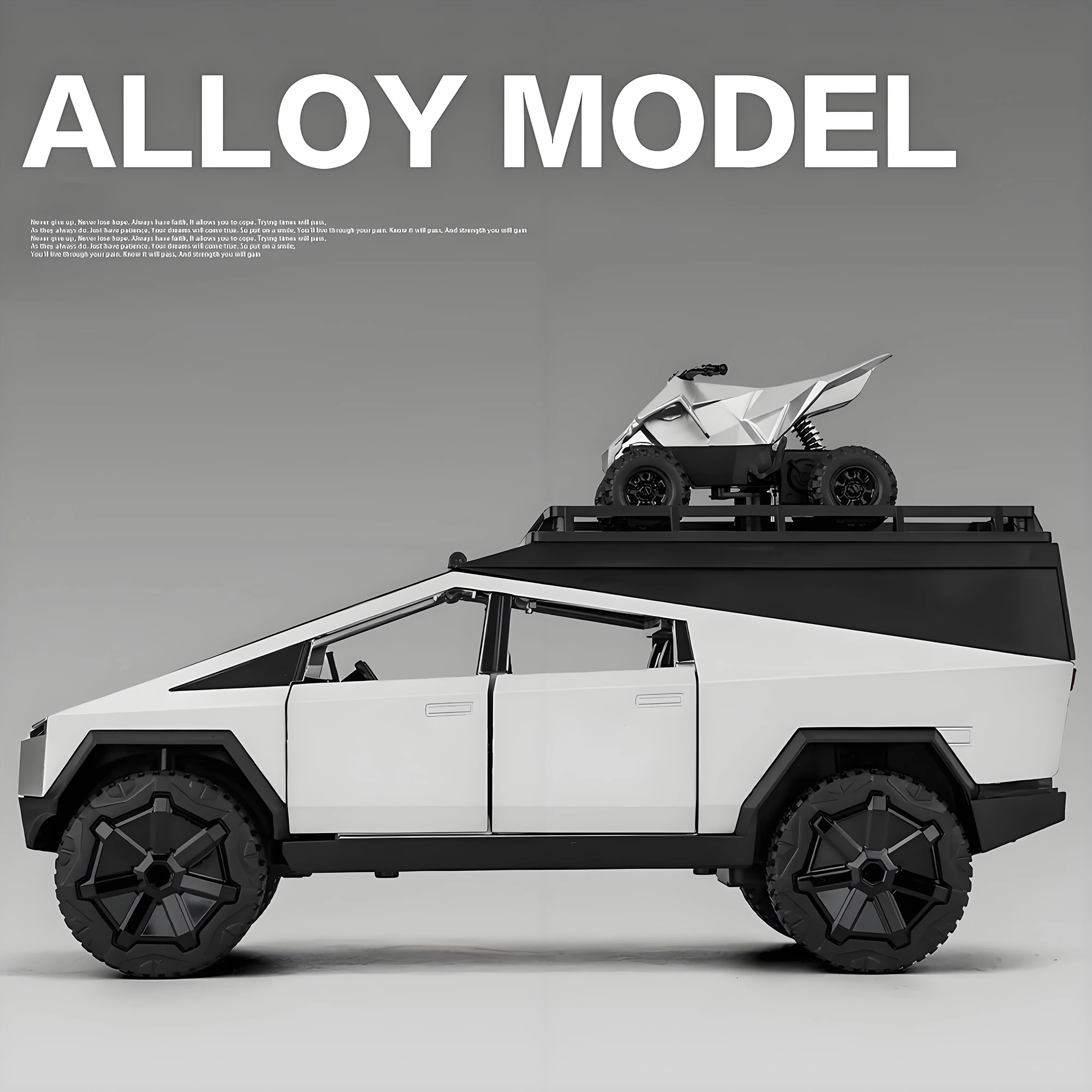 Futuristic 1:24 Diecast Pickup Truck 2 Futuristic 1:24 Diecast Pickup Truck - Image 2