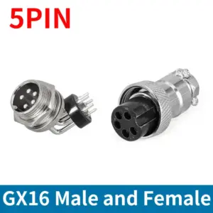 GX16 PCB Connector with 90-Degree Pin 19 S76b58961d46f4318a62365bc83951eb8o