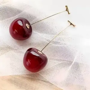 Cherry Drop Earrings for Women 10 S76b6cedf10024fd7beeb3ba71c6831afJ