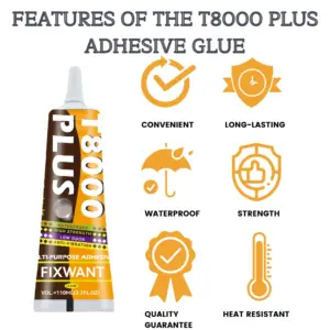 Clear Multi-Purpose Adhesive for DIY Projects 8 S76bcd08dec3d47e68ed0b6237d04ca893