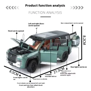 1:24 BYD LOOK UPAT U8 SUV Diecast Model 12 S76c014ea85c6423ca89b78eb95079229b