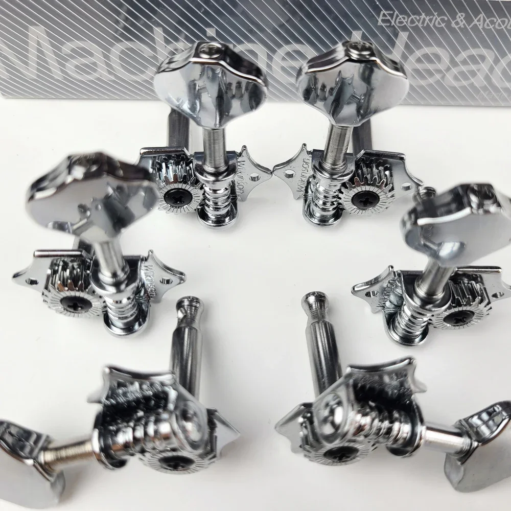 Vintage Chrome WJ-28N Guitar Tuners 3 Vintage Chrome WJ-28N Guitar Tuners - Image 3