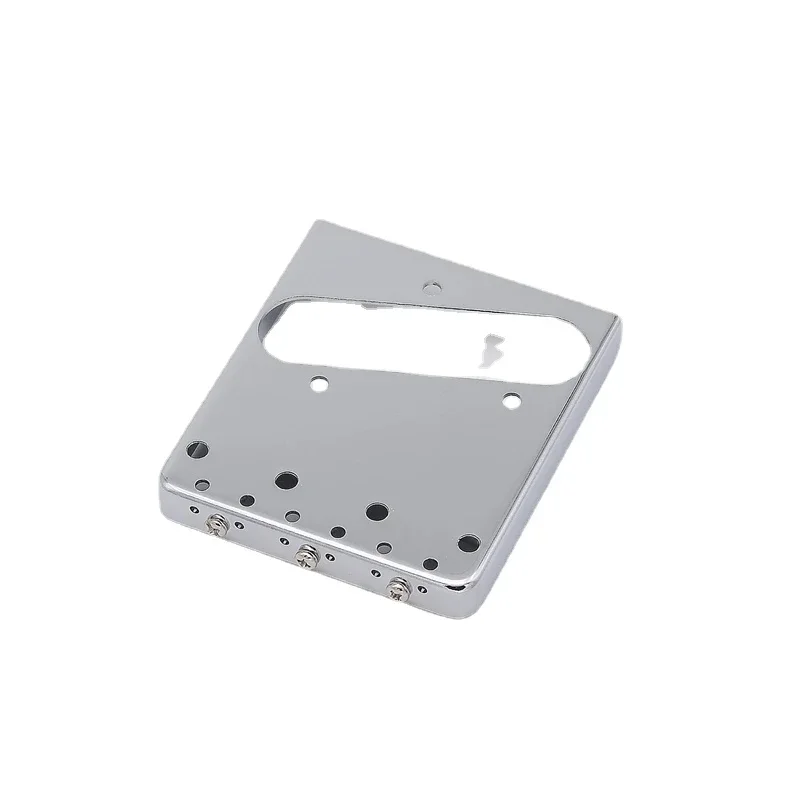 Vintage Chrome Fixed Electric Guitar Bridge Model 0308 4 Vintage Chrome Fixed Electric Guitar Bridge Model 0308 - Image 4